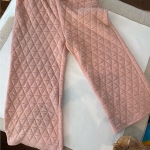 See and be Seen Cozy Pink Quilted sweatpants